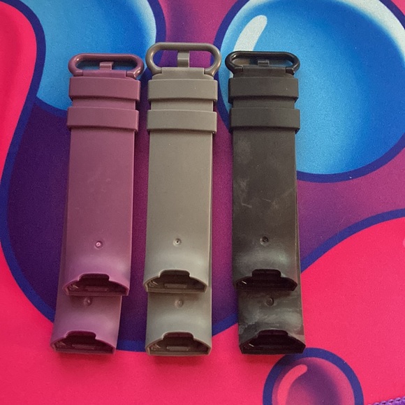 Activewear Bands Compatible with Fitbit Charge 3 - Size Large - Picture 2 of 3